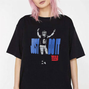 Jaxson Dart Just Do It New York Giants Football Shirt 1