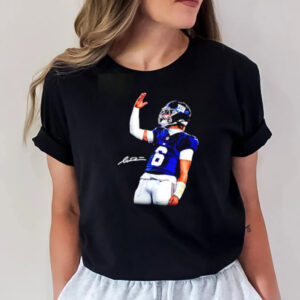 Jaxson Dart New York Giants New Era Shirt 1