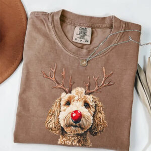Christmas Dog Funny Meme Dog Comfort Colors Shirt