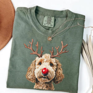 Christmas Dog Funny Meme Dog Comfort Colors Shirt