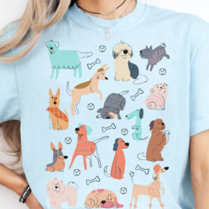 Cute Puppy Silly Doggie Comfort Colors Shirt