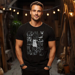 Cute Cats Expressions, Cat Lovers T-shirt
