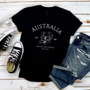 Australia Est 1901 Home Of Native Wonders Oceania Koala T shirt 2