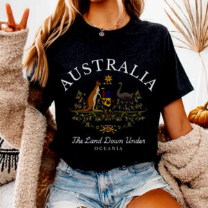 Australia Travel, The Land Down Under Oceania Tee