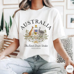 Australia Travel, The Land Down Under Oceania Tee 3