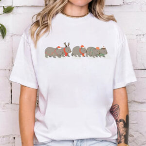 Australian Animal Wombat Christmas Shirt