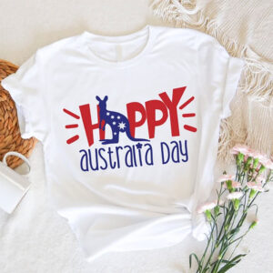 Happy Australia Day Kangaroo Mascot Shirt