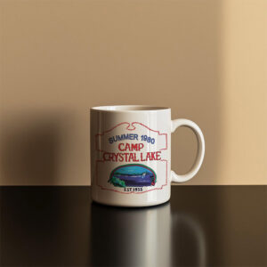 Camp Crystal Lake Horror Movie Friday The 13th 1980 Mug