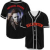 Halloween Horror Movie Jason Voorhees Baseball Jersey