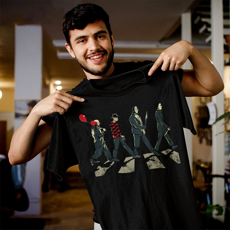 Horror Movie Characters Halloween Shirt Horror Movie Characters Halloween Shirt