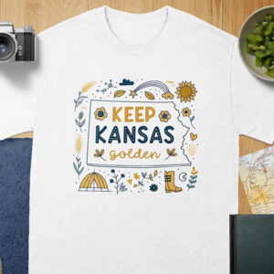 Keep Kansas Golden Sunflower State Football Shirt 2 PersonalizedShirts.net