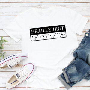 Braille Literacy Month Braille ant Shirt 2