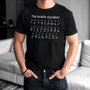 The Braille Alphabet Teacher, Braille Books Shirt
