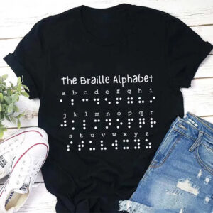 The Braille Alphabet Teacher, Braille Books Shirt 2