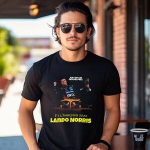 F1 Champion 2025 Lando Norris Fan Shirt 1 PersonalizedShirts.net
