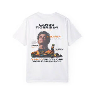 F1 Champions Lando Norris Quote 2 sided Shirt 2 PersonalizedShirts.net