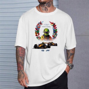 Lando Norris FIA Formula 1 2025 World Champion Shirt 1 PersonalizedShirts.net