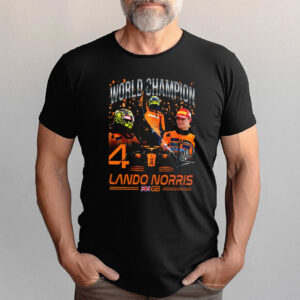 World Champion F1 Lando Norris Collage Tee World Champion F1 Lando Norris Collage Tee