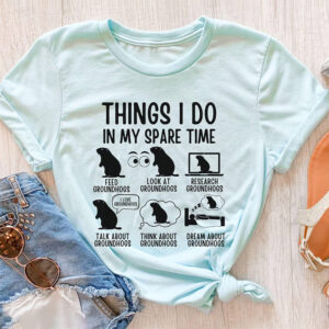 Funny Groundhog Day, Ground Squirrel Cute Comfort Colors Tee