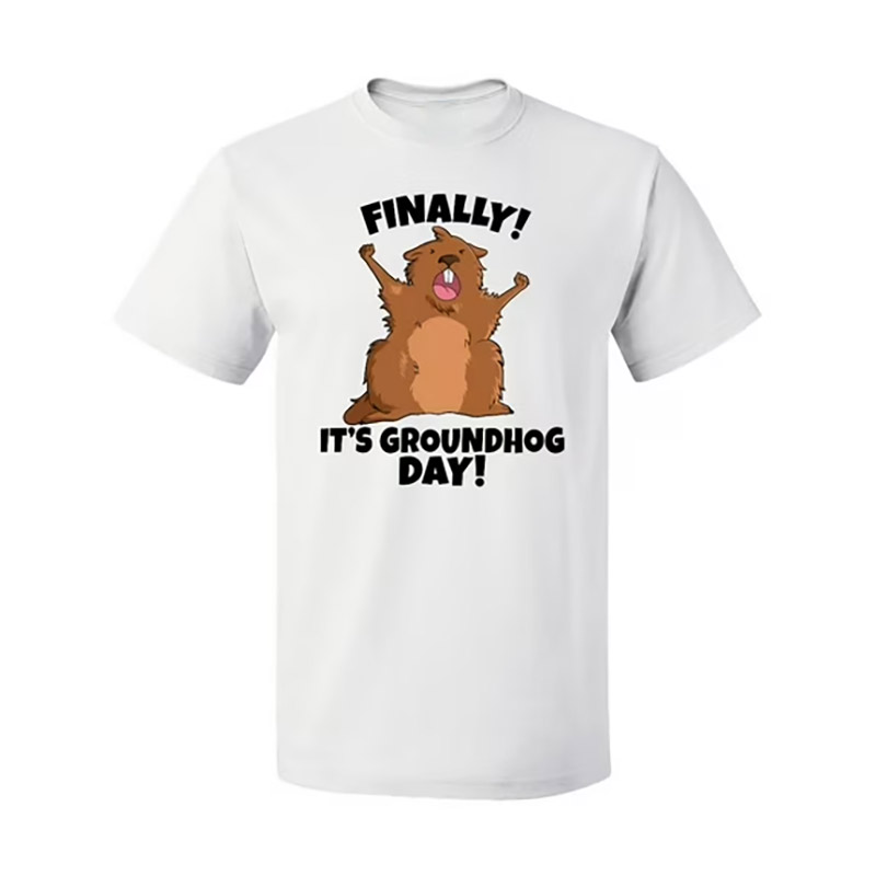 Finally It's Groundhog Day Shirt Finally It's Groundhog Day Shirt