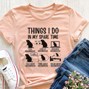 Funny Groundhog Day, Ground Squirrel Cute Comfort Colors Tee 2