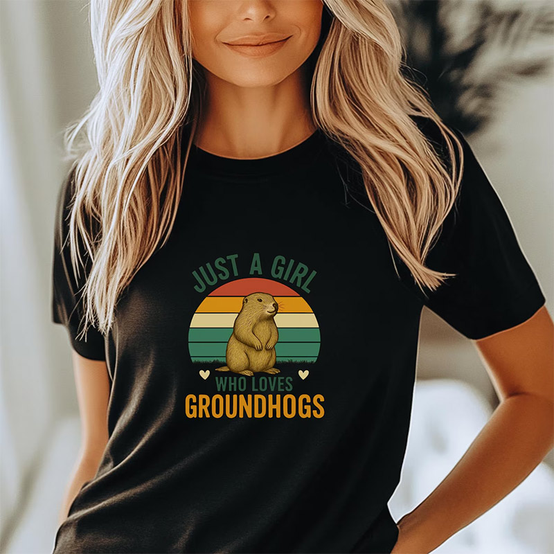 Groundhog Day Cute Animal Groundhog Shirt Groundhog Day Cute Animal Groundhog Shirt