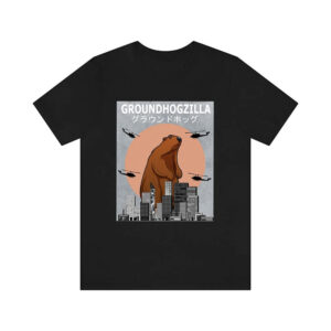 Groundhogzilla Funny Groundhog Shirt 1