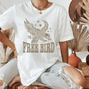 Free Bird American Freedom Day Shirt