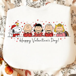 Be My Valentine Cute Cartoon Dog Couple Shirt 2 PersonalizedShirts.net