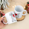 Custom Her And His Valentine Couple Mug