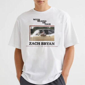 Zach Bryan With Heaven On Tour 2026 Shirt Zach Bryan With Heaven On Tour 2026 Shirt