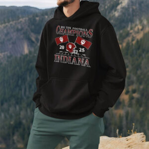 Big Ten Football Champions Indiana Hoosiers Flags Shirt