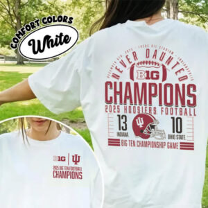 Indiana Football Big Ten Champions Game Shirt