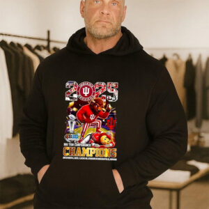 Indiana Hoosiers 2025 Big Ten Football Champions Shirt