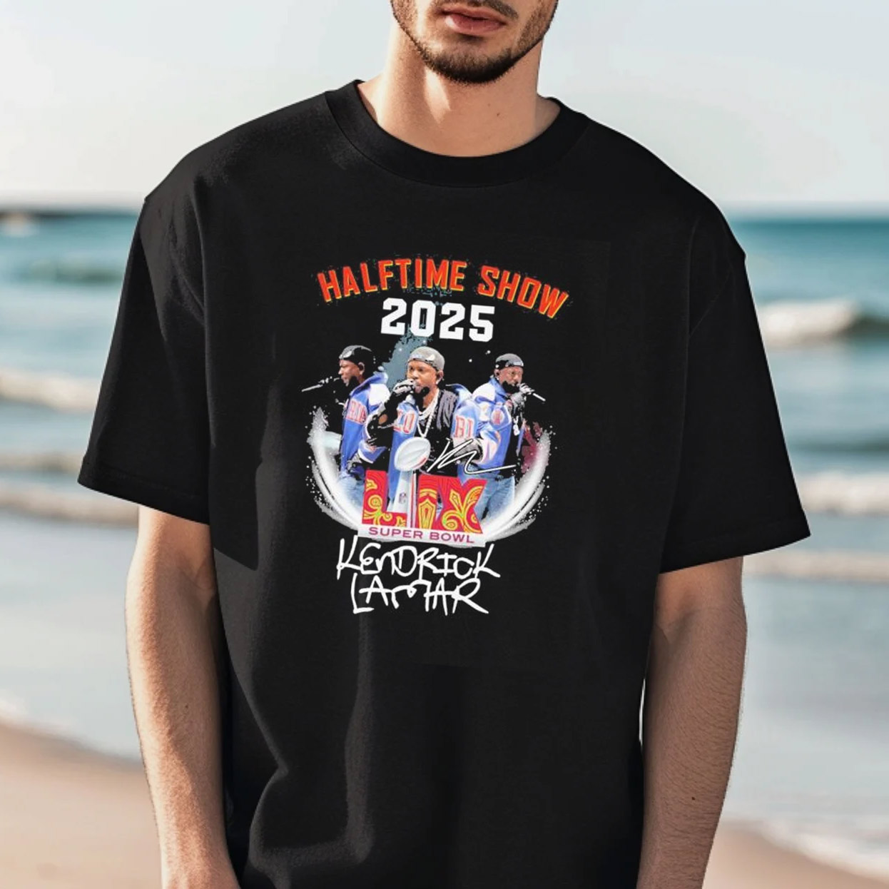 Kendrick Lamar Super Bowl LIX Halftime Show 2025 Shirt Kendrick Lamar Super Bowl LIX Halftime Show 2025 Shirt