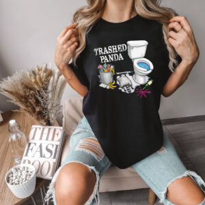 Trashed Panda Party Animal Joke, Drunk Raccoon Meme Shirt Trashed Panda Party Animal Joke, Drunk Raccoon Meme Shirt