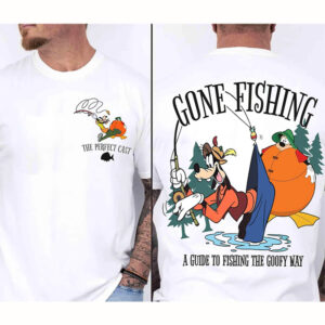 Guide To Fishing Goofy And Max 2 sided Shirt 1