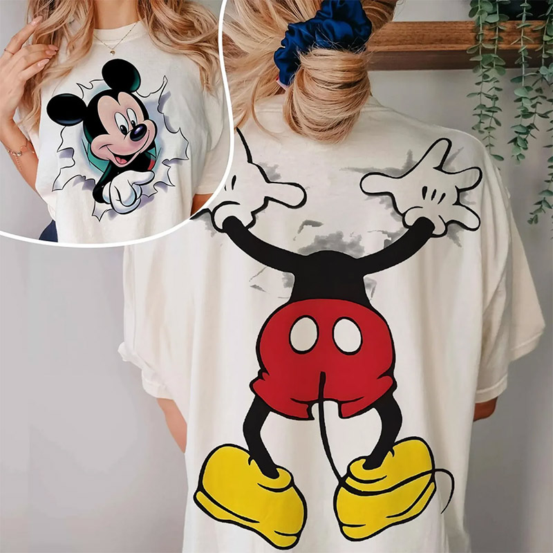 Mickey And Friends Great Outdoors Funny Disney 2-sided Shirt Mickey And Friends Great Outdoors Funny Disney 2-sided Shirt