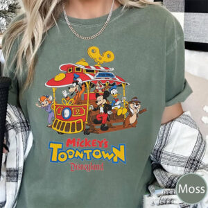 Mickey's Toontown, Disneyland Park Comfort Colors Shirt 3