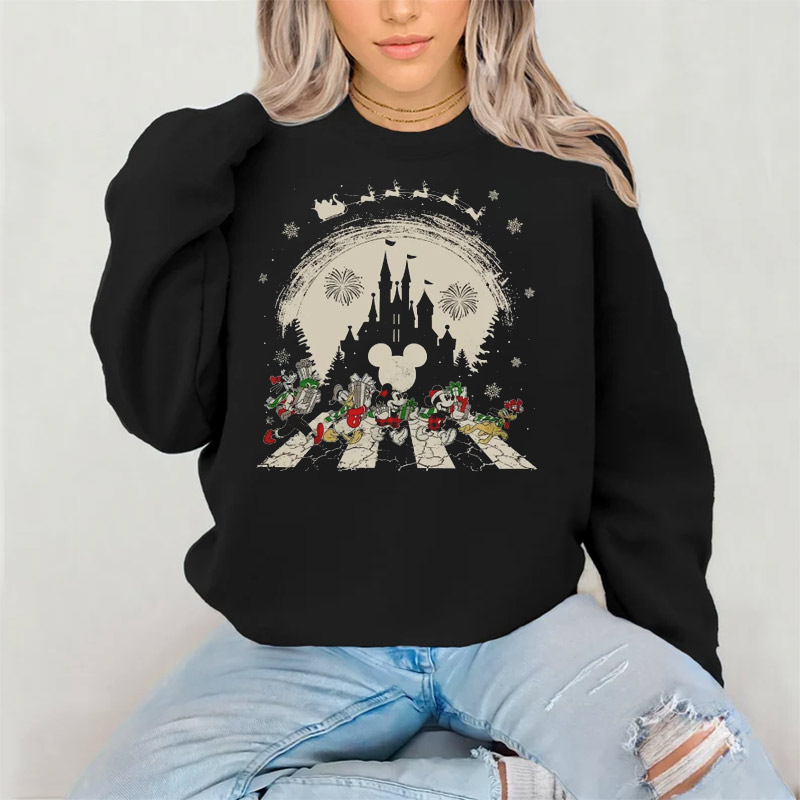Santa Mickey And Friends Merry Xmas Party Shirt Santa Mickey And Friends Merry Xmas Party Shirt