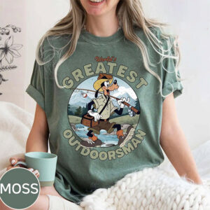 World’s Greatest Out Doorsman Mickey Mouse Comfort Colors Shirt