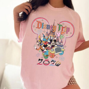 Custom Disney Trip 2026, Disney World Travel Comfort Colors Tee