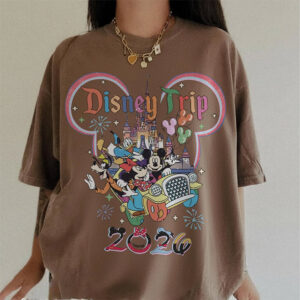 Custom Disney Trip 2026, Disney World Travel Comfort Colors Tee 3