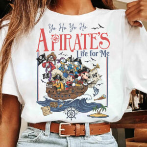 Mickey and Friends Disney Pirates Shirt 3