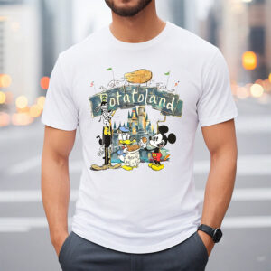 Mickey And Friends Potatoland, Disney Castle Shirt 1