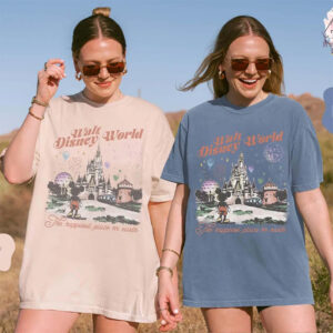 Walt Disney World Mickey And Friends Comfort Colors Shirt 3