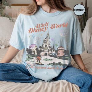 Walt Disney World Mickey And Friends Comfort Colors Shirt 21