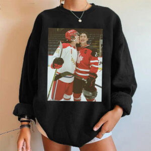 Rozanov Licks Hollander Face Heated Hockey Match Shirt 3