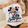 Disney Valentine Cute Mickey And Minnie Shirt