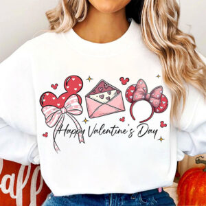 Disney Valentine’s Day Minnie Mouse Shirt
